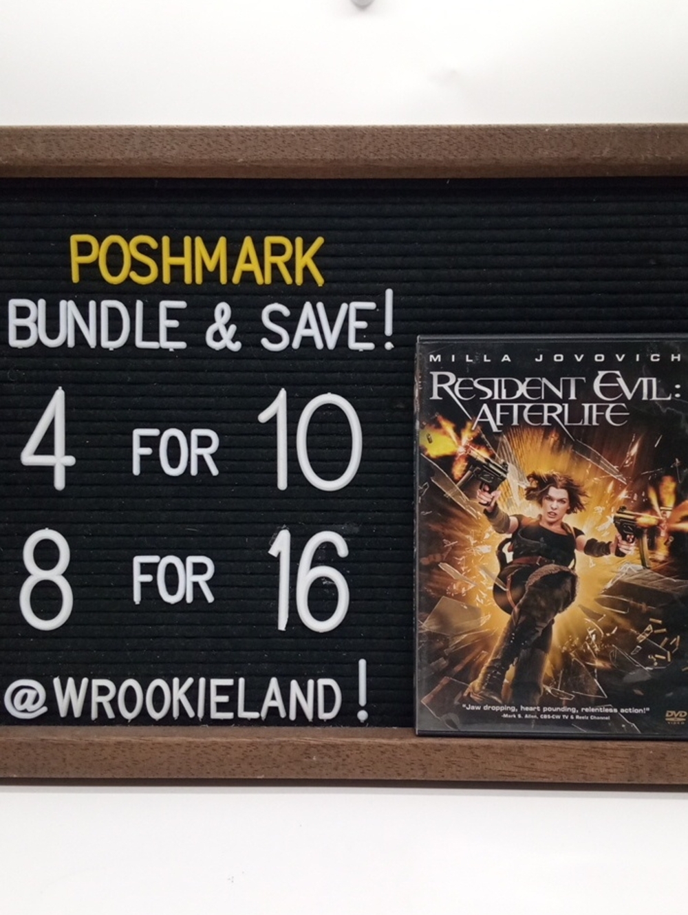 Resident Evil Afterlife DVD#H69